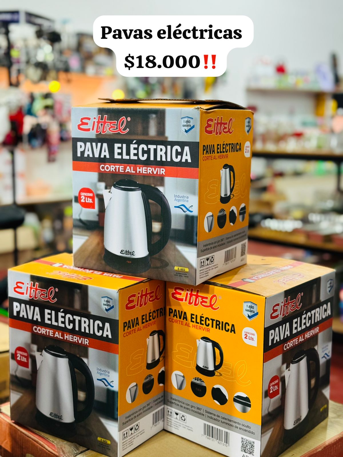 Pava Eléctrica - Eiffel